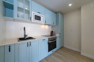 Una cocina o zona de cocina en Edificio México