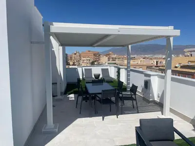 Un balcón o terraza de Edificio México