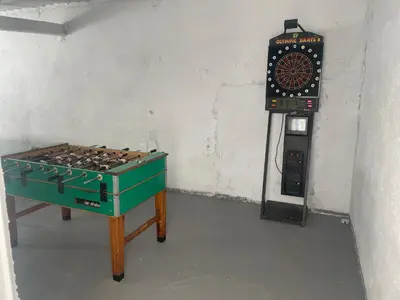 Sala de juegos en Casa Retamica