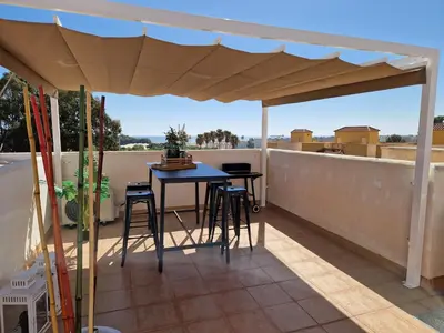 Un balcón o terraza de Sea View