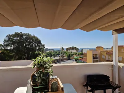 Un balcón o terraza de Sea View