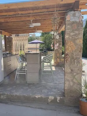 Un balcón o terraza de Casas Demi Dos