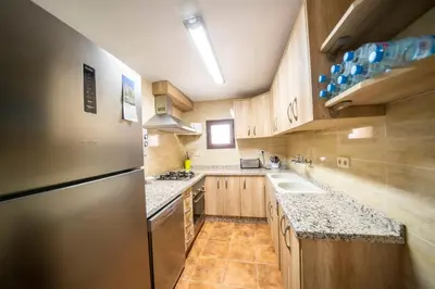 Una cocina o zona de cocina en Cortijo El Chopo Almería