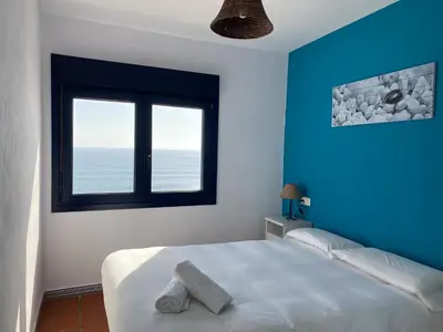 Cama o camas de una habitación en Vistaazul