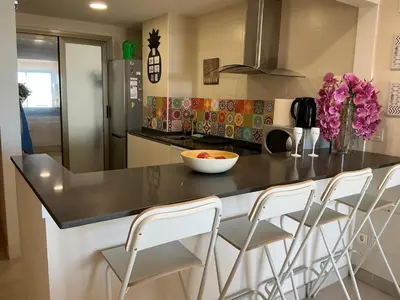 Una cocina o zona de cocina en El pequeño paraíso