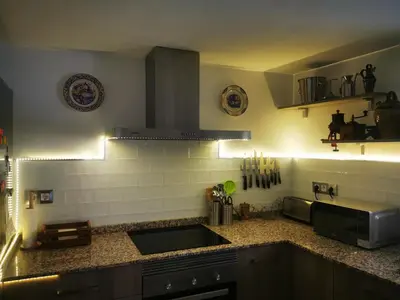 Una cocina o zona de cocina en La Casa de los Pájaros