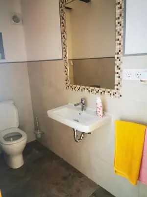 Un baño de La Casa de los Pájaros