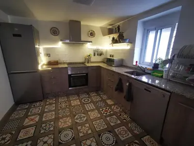 Una cocina o zona de cocina en La Casa de los Pájaros