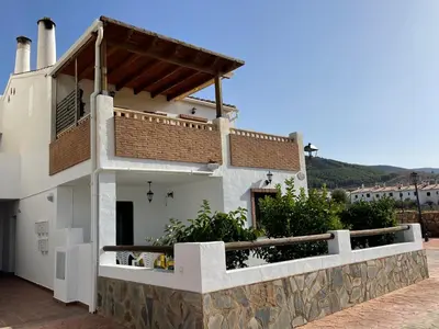 Un balcón o terraza de La casita del pueblo