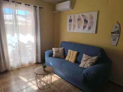Zona de estar de Vera marinas - relax and privacy