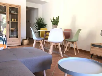 Zona de estar de Mediterranean Sweet Home Mojacar