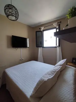 Cama o camas de una habitación en La Castaña y la Uva