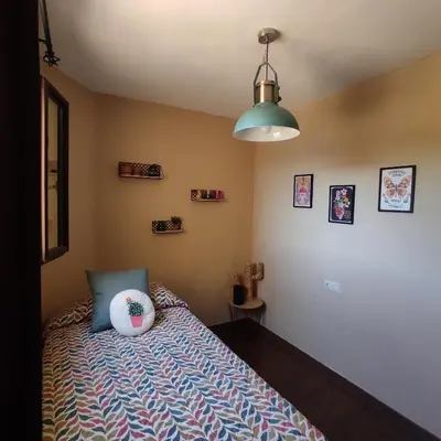 Cama o camas de una habitación en La Castaña y la Uva