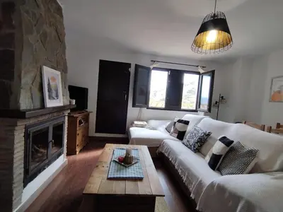 Zona de estar de La Castaña y la Uva