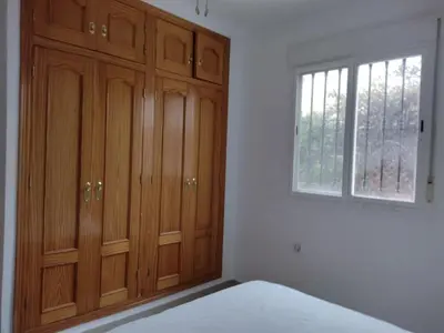 Cama o camas de una habitación en La Casa Arboleas