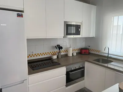 Una cocina o zona de cocina en AGRADABLE CASA EN SAN JOSE
