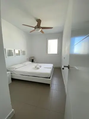 Cama o camas de una habitación en Calagrande
