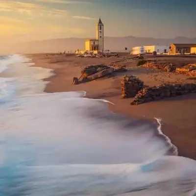 Apartamento en 1ª linea de playa y Parque Natural Cabo de Gata - planta semisotano