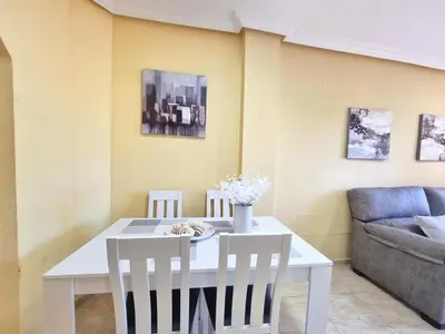 Zona de estar de Apartamento con Piscina, Wifi - by Aloha Palma