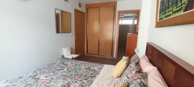 Cama o camas de una habitación en TOYO Apartamento golf y playa