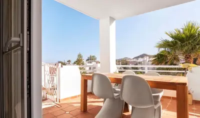 Un balcón o terraza de Dúplex Playa