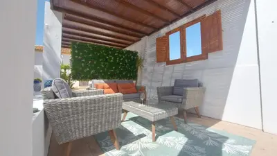 Zona de estar de Immaculate Casa 2 bed 2 bath with pool Casa Oriana Oria Almeria
