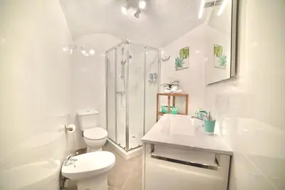 Un baño de Casa Cueva Los Mosaicos
