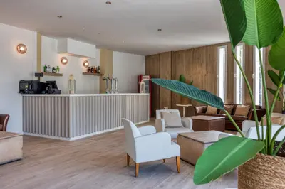 Zona de estar de Ohtels Gran Hotel Almeria