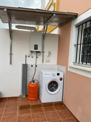 Plano de Adosado playa, geoda y Aguilas cerca, con barbacoa y piscina en San Juan de los terreros