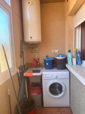 Una cocina o zona de cocina en Adosado cerca de la playa y club de buceo con piscina en calabardina, Aguilas