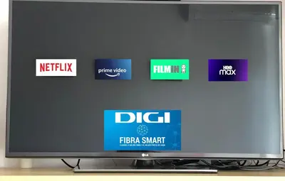 Una televisión o centro de entretenimiento en Apartamento Las Chumberas