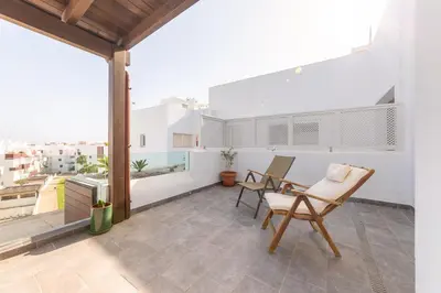 Un balcón o terraza de El balcón del Cabo