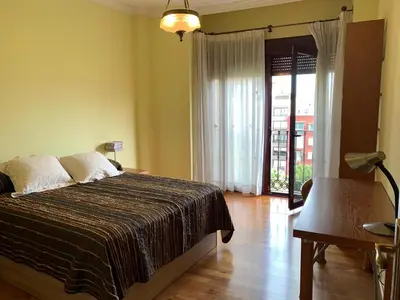 Cama o camas de una habitación en RAMBLA CENTRO - Apartamento excepcional en el corazón de Almería