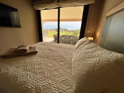 Cama o camas de una habitación en Vera-Mojácar Valle del Este Resort Golf & SPA