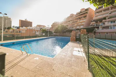 Piscina en o cerca de Expoholidays- Primera línea con parking incluido