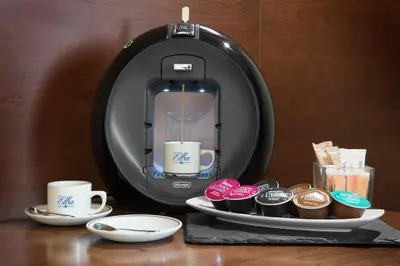 Utensilios para hacer té y café en Elba Almeria Business & Convention Hotel