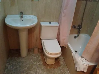 Un baño de Hostal Delfin Verde