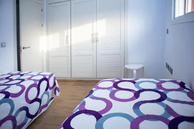 Cama o camas de una habitación en Apartamento 