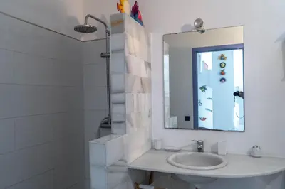 Un baño de Casa de la Rosa