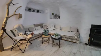 Zona de estar de Cueva OTTO Privada