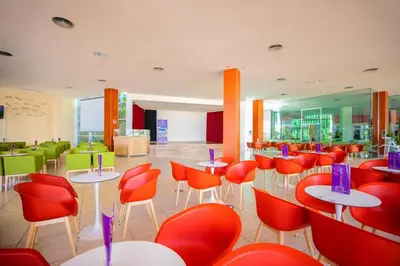 Zona de estar de Hotel Servigroup Marina Playa