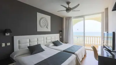 Cama o camas de una habitación en Evenia Zoraida Garden