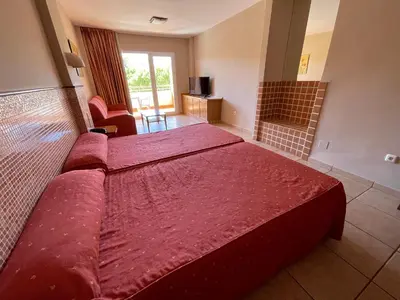 Cama o camas de una habitación en Arena Center