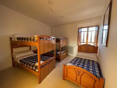 Cama o camas de una habitación en Hospedium Casa Convento Sierra de María