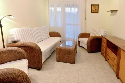 Zona de estar de Apartamento Arcos Cala Real