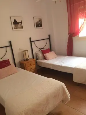 Cama o camas de una habitación en Casa Estrella