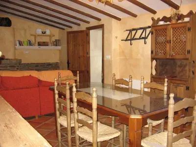 Zona de estar de Mountain Escape in Laroya