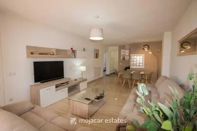 Una cocina o zona de cocina en Apartamento El Palmeral Mojacar Rob