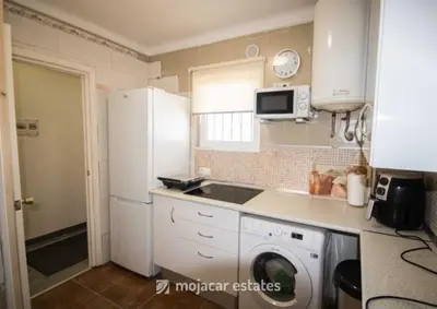 Una cocina o zona de cocina en Apartamento El Palmeral Mojacar Rob