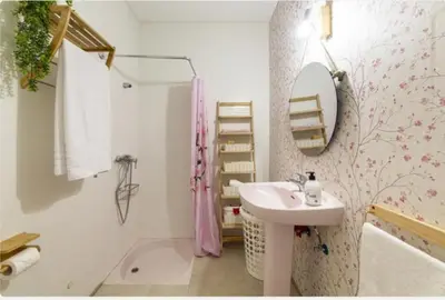 Un baño de Casa Iribarne